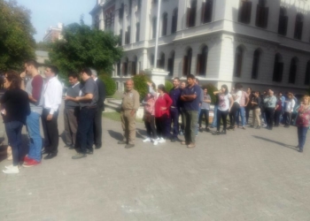 Una movida solidaria en el Ministerio de Agroindustria