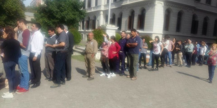 Una movida solidaria en el Ministerio de Agroindustria