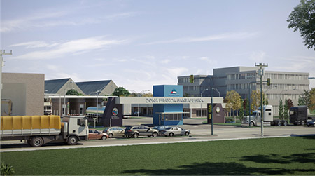 La firma de fertilizantes Nitron ya tiene una base sobre la Hidrovía