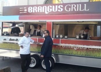 ¿Comiste un bife? No, me morfé un Brangus