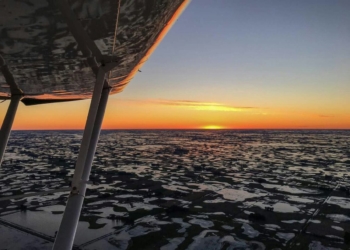 El campo de Bolívar que de golpe se transformó en una isla