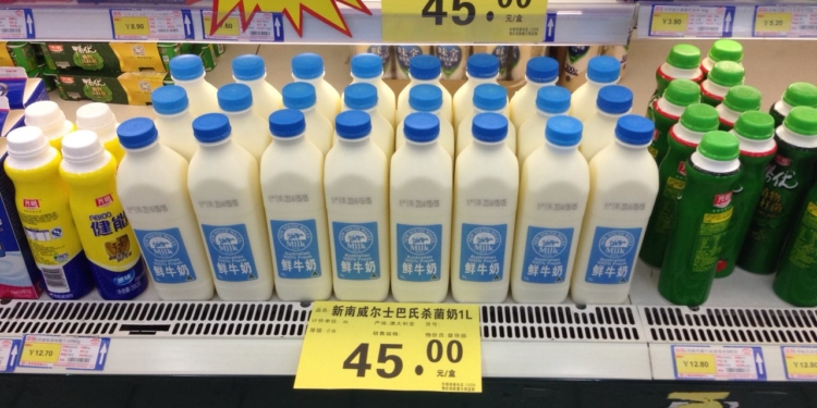 Un tren que pasa: la Argentina solo vendió 0,7% de los lácteos importados por China