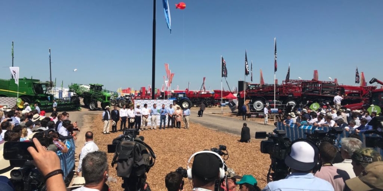 Macri en Expoagro: con el caramelo de la “simplificación” y una soga para los afectados por la sequía