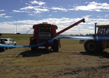 Una crónica del acto de San Pedro: mucho oficialismo y poco ruralismo