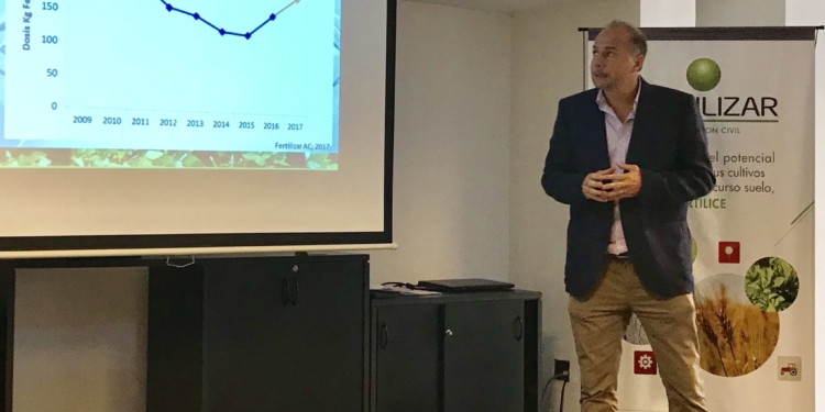 Jorge Bassi: “Estamos en un gran momento para fertilizar el trigo”