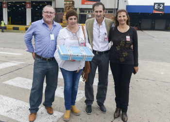 Eladia Weber: “Esta exportación de abejas reinas es la primera que se hace en Entre Ríos”