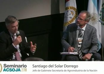 Santiago del Solar: “No podemos ser el supermercado del mundo con impuestos a los que exportan”