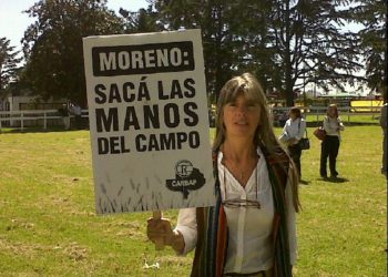 Graciela Picchi, la productora que lidera una pequeña revuelta impositiva en Junín