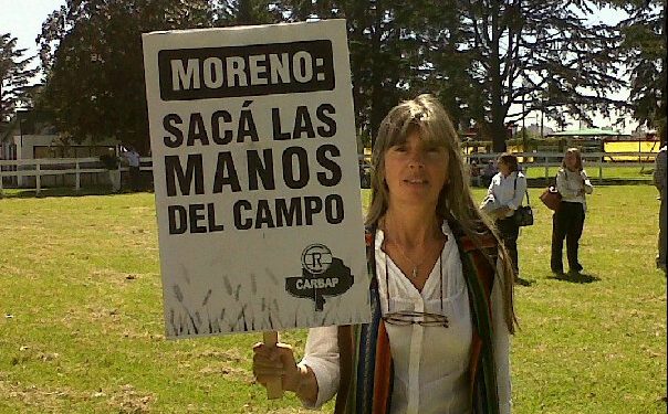 Graciela Picchi, la productora que lidera una pequeña revuelta impositiva en Junín