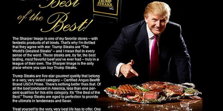 Trump ya puede pedirse un bife de chorizo argentino y nosotros tendremos mollejas más baratas