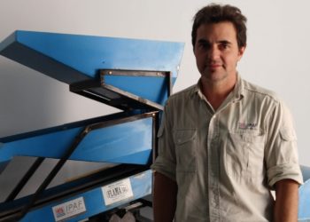 La máquina de trillar quinua: Un invento del INTA clave para desarrollar ese cultivo andino