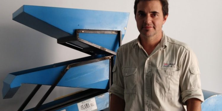 La máquina de trillar quinua: Un invento del INTA clave para desarrollar ese cultivo andino