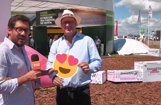 Los emoji del agro: Mariano Klas, de IpesaSilo, eligió 😍