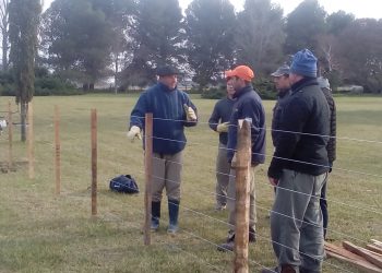 Fundaron una escuela de alambradores, para reavivar un oficio que se fue perdiendo