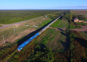 Los cien vagones del Belgrano Cargas, de nuevo sobre las vías
