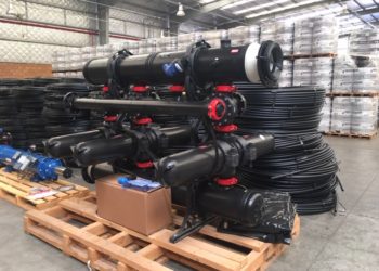 Una empresa comenzó a exportar equipos de riego por goteo a Uruguay