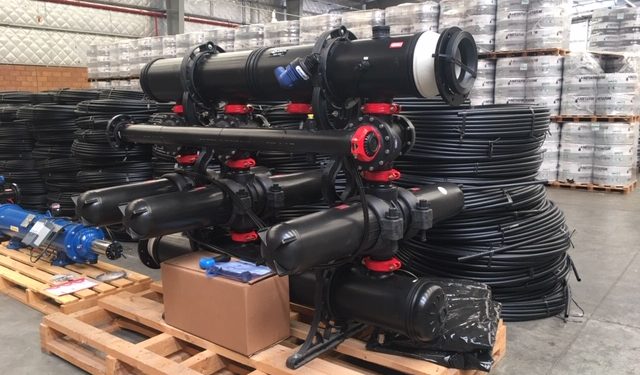 Una empresa comenzó a exportar equipos de riego por goteo a Uruguay