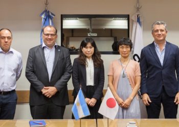 Etchevehere y Negri, con los ojos rasgados de tantas ganas de vender más carne vacuna a Japón