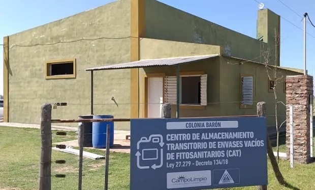 Fin de una prohibición a los agroquímicos: La Pampa tiene el ombú y dos centros de acopio de bidones