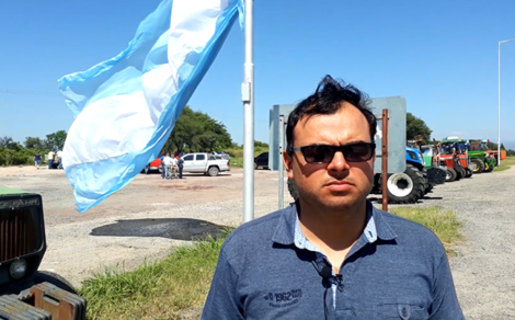 Alejandro Dalmasso, autoconvocado: “El papel de la Mesa de Enlace con el Gobierno es ridículo”