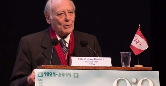 Sencilla despedida a Emilio Gimeno, el veterinario que llevó a la Argentina hasta lo más alto