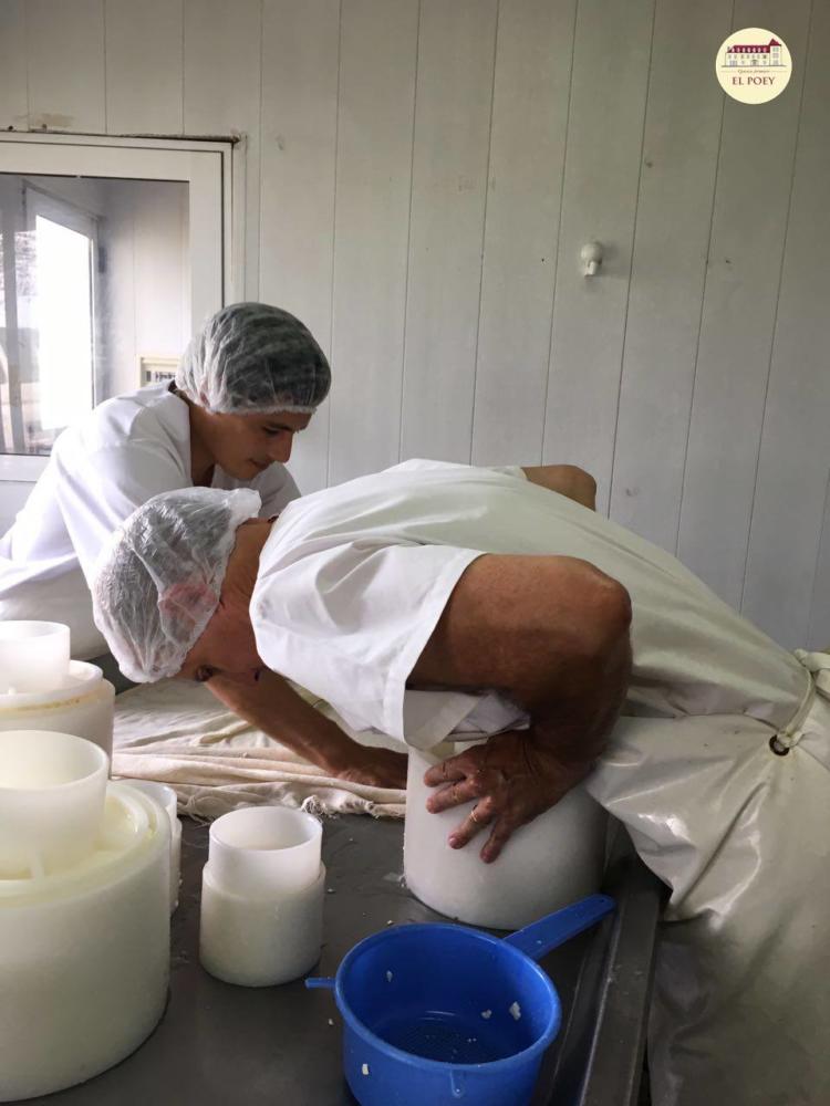 Enrique Capdevielle tiene un tambo ovino y cumplió el sueño de vender quesos con marca propia