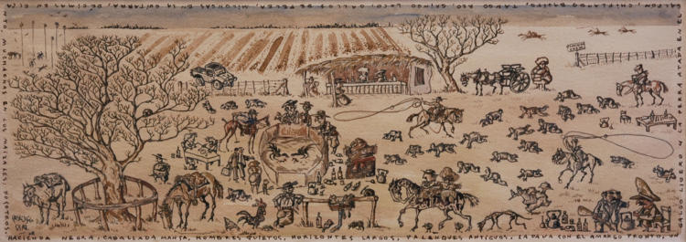 Pablo Solo Díaz, pintor y payador: “Creo que el campo esconde y tapa una historia compleja, interesantísima y densa”