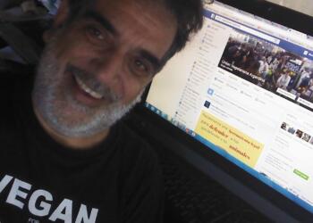 El vegano más veterano: “El sector ganadero podría pensar en reconvertirse en vez de enojarse, victimizarse y ponerse violento”, dice Manuel Alfredo Martí.