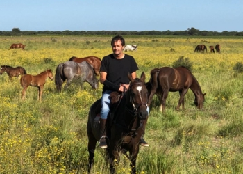 Santiago Ballester cría caballos de polo en San Luis: Como todo el sector ecuestre se ilusiona con un regreso a las pistas y las canchas a partir de septiembre