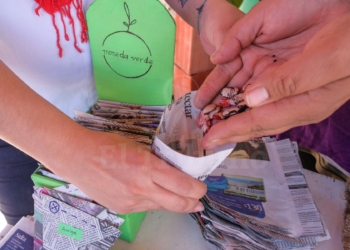 Crónicas Robadas: En vez de monedas o caramelos, dos mujeres promueven en Salta la entrega de semillas como vuelto