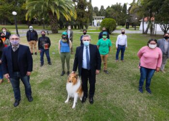 Alberto, Dylan y Basterra prometieron un mayor presupuesto para la agricultura familiar en 2021