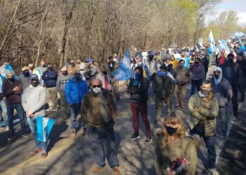 El grito de Punilla, o aquel domingo en que los productores se pudrieron de las trabas para entrar a San Luis