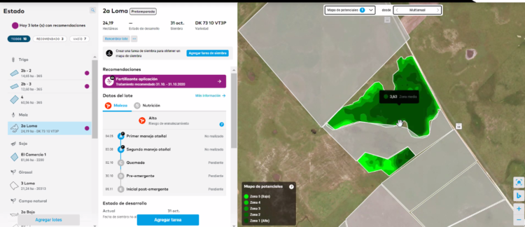 Basf lanzó su plataforma digital Xarvio: “Ninguna otra aplicación te da algoritmos predictivos de enfermedades”, define Hernán Mora