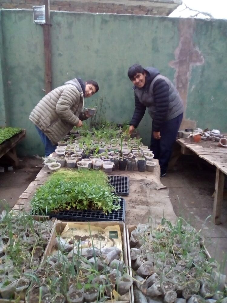 El correntino Daniel Aguilera difunde entre los chicos del conurbano la magia de la hidroponia, que permite obtener alimentos en poco espacio