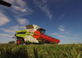 La alemana Claas lanzó una nueva generación de la Lexión, la cosechadora “más potente e inteligente del mundo”