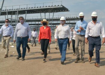 Liniers va a demorar un poco más en irse de la ciudad, pero las obras en Cañuelas avanzan