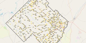 Olavarría ya tiene su propio mapa de tranqueras para facilitar la identificación de establecimientos rurales
