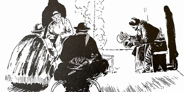 Reeditan una obra clave de Enrique Rapela, uno de los grandes ilustradores del gaucho y sus paisajes