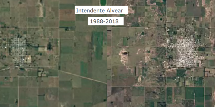 El crecimiento demográfico en imágenes: ¿Cómo era tu ciudad tres décadas atrás?
