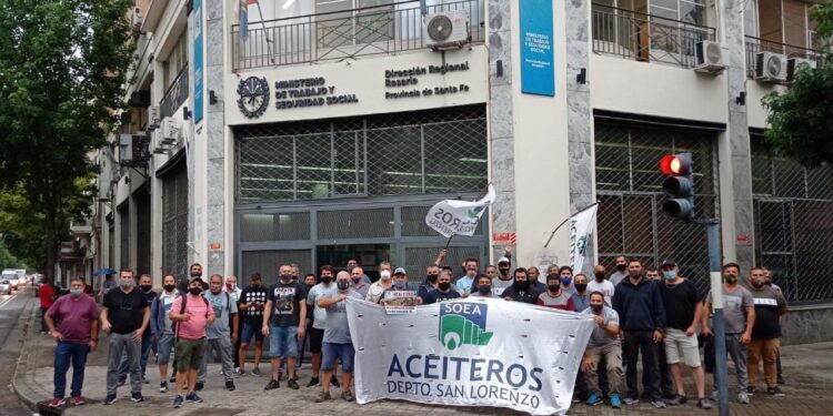 Nuevo paro de aceiteros: suspenden cupos para este jueves en el sector norte de Rosario