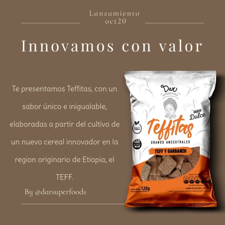 Sabores y saberes: Lorena y Viviana desarrollaron un crocante de teff, un cereal oriundo de Etiopía al que llaman “la nueva quinoa”