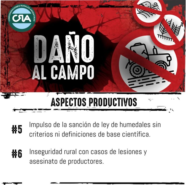 El balance del ruralismo: CRA lanzó un almanaque 2020 cargado de cuestionamientos a la gestión de Alberto Fernández