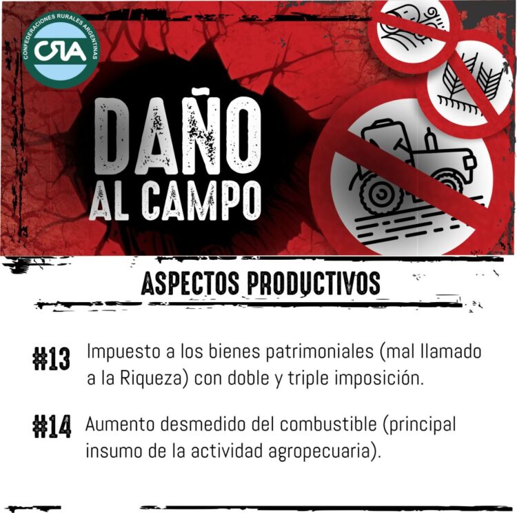 El balance del ruralismo: CRA lanzó un almanaque 2020 cargado de cuestionamientos a la gestión de Alberto Fernández
