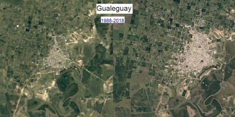 El crecimiento demográfico en imágenes: ¿Cómo era tu ciudad tres décadas atrás?