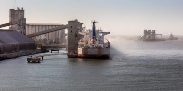 El Puerto de Bahía Blanca se consolidó en 2020 como exportador de maíz