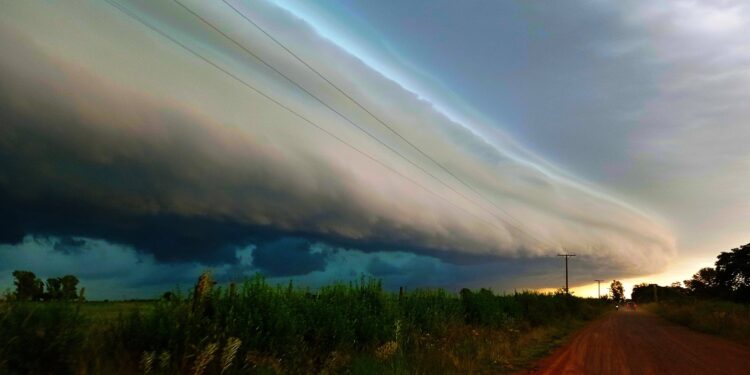 La historia detrás de la foto: Una tormenta que metía miedo