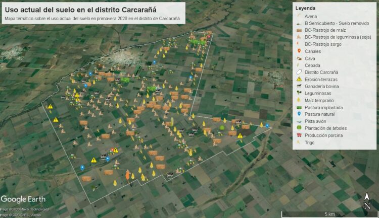 Los chicos de Carcarañá hicieron algo que no suelen hacen los funcionarios de su localidad: Mirar el territorio para planificar