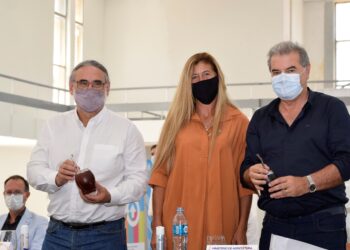 “El productor no quiere enemistarse con el Gobierno sino seguir trabajando”, dice Alejandra Bertolino desde la Fiesta Nacional del Trigo