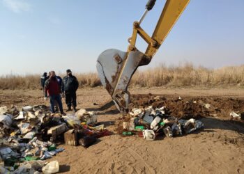 Ferroexpreso Pampeano deberá pagar una multa de 27 millones de pesos por enterrar ilegalmente envases de fitosanitarios