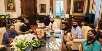 Alberto Fernández se reunió con representantes de la agricultura familiar: Pero lo mantuvo en secreto